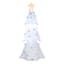 Mrs. Claus' Bakery White Christmas Tree with Ornaments Inflatable, 8.5'