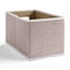 REAL SIMPLE Fabric Closet Storage Bin with Handle