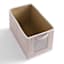 REAL SIMPLE Fabric Closet Storage Bin with Handle
