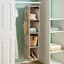 REAL SIMPLE 6-Shelf Fabric Hanging Closet Organizer