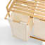 REAL SIMPLE Bamboo Double Laundry Sorter