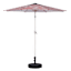 Stars & Stripes Flag Crank & Tilt Round Patio Umbrella, 7.5'