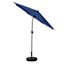 Navy Blue Crank & Tilt Round Patio Umbrella, 7.5'