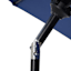Navy Blue Crank & Tilt Round Patio Umbrella, 7.5'
