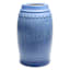Flowing Blue Ceramic Decorative Vase, 12"