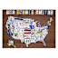 The United States License Plate Map Canvas Wall Art, 24x36