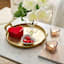White Heart Trinket Tray, 6"