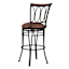 Set of 3 Francine Brown Barstool