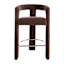 Set of 3 Claire Chocolate Counter Stool
