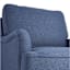 Set of 2 Rogan Navy Accent Chair