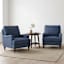 Set of 2 Rogan Navy Accent Chair