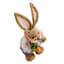 Sisal Bunny Boy with Carrot, 20"