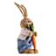 Sisal Bunny Boy with Carrot, 20"