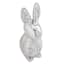 Silver Disco Bunny, 16"
