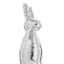 Silver Disco Bunny, 16"