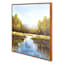 Framed  Blue & Green Landscape Canvas Wall Art, 31"