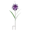 Purple Flower Yard Stake, 22"