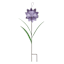 Purple Flower Yard Stake, 22"