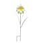 White Flower Yard Stake, 22"
