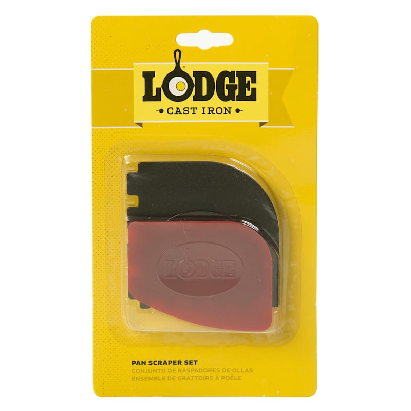 Set of 2 Lodge Cast Iron Cleaning Scrappers