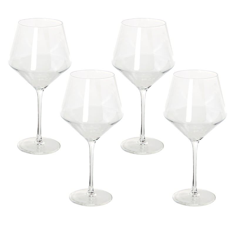 Bistro Set of 4 Wine Glasses, 23.5oz