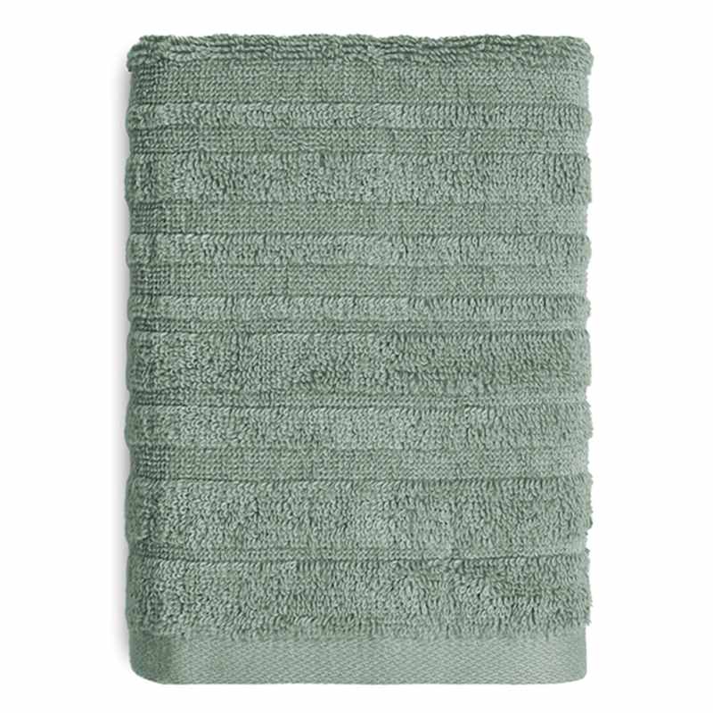 Found & Fable Green Organic Cotton Hand Towel, 16x28
