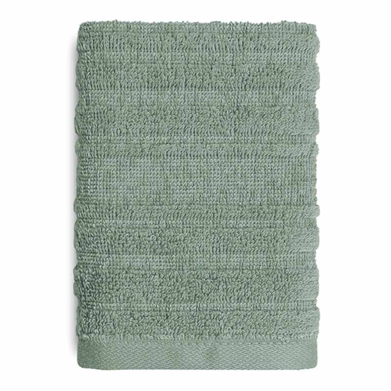 Found & Fable Green Organic Cotton Washcloth, 13"