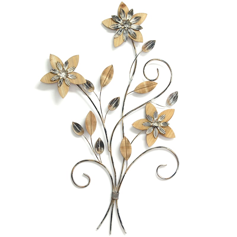Floral Wall Decor At Home