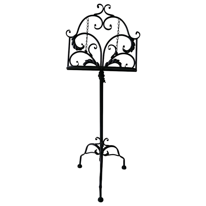 55in Mixed Pack Adjustable Metal Book Stand Black Antique White At Home