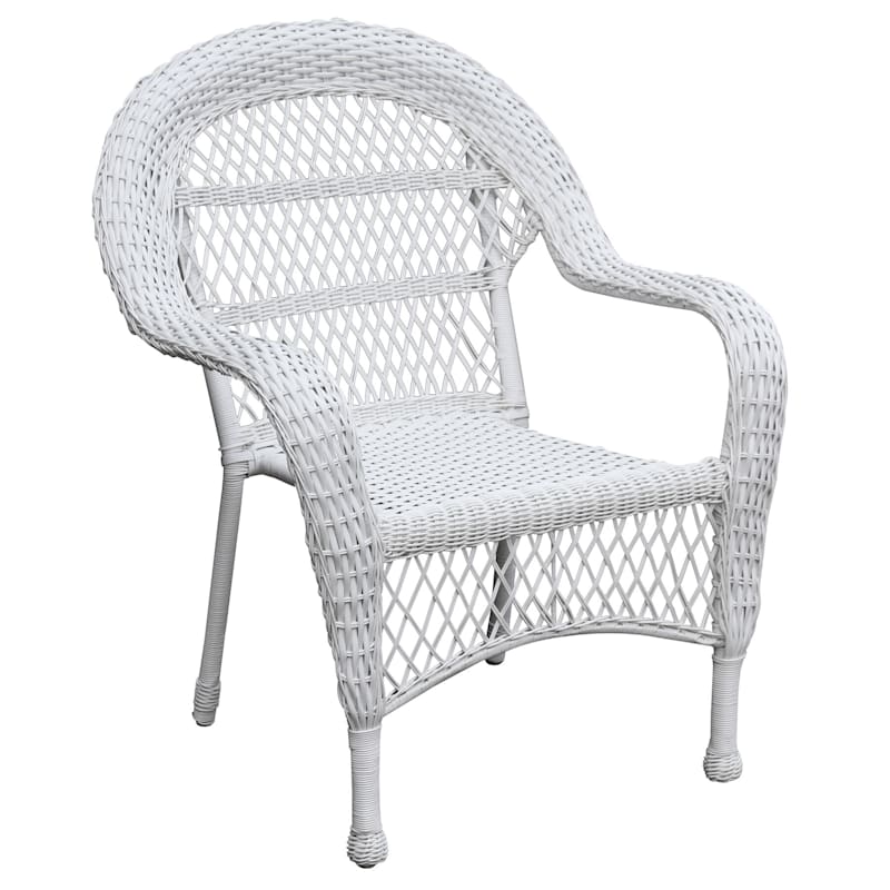 Outdoor Wicker Chair At Home, Outdoor Wicker Chair