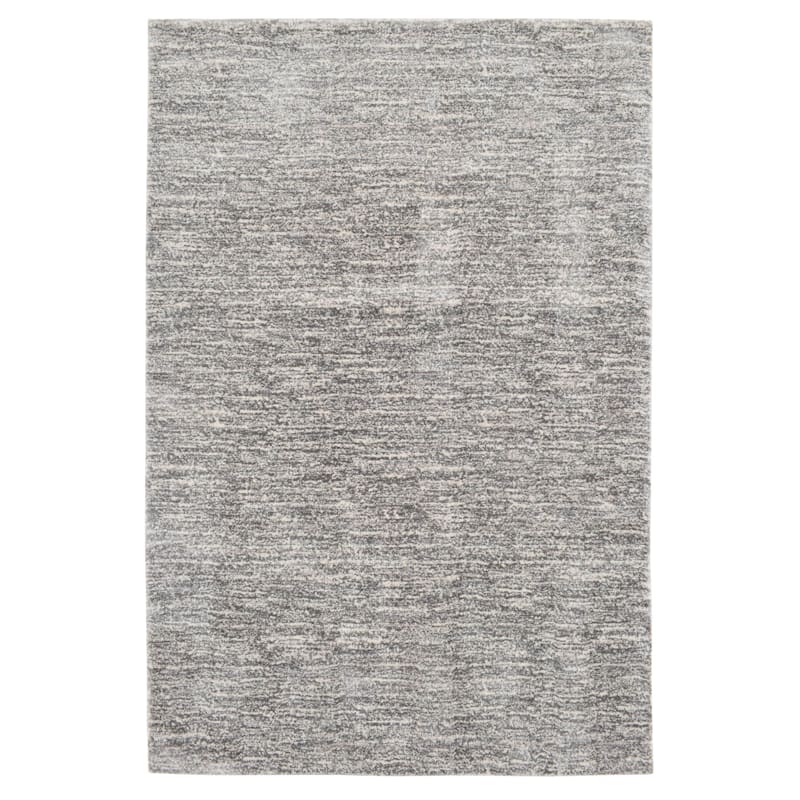 A453 Raymond Grey Dense Ultra Soft Solid Rug 8x10 At Home