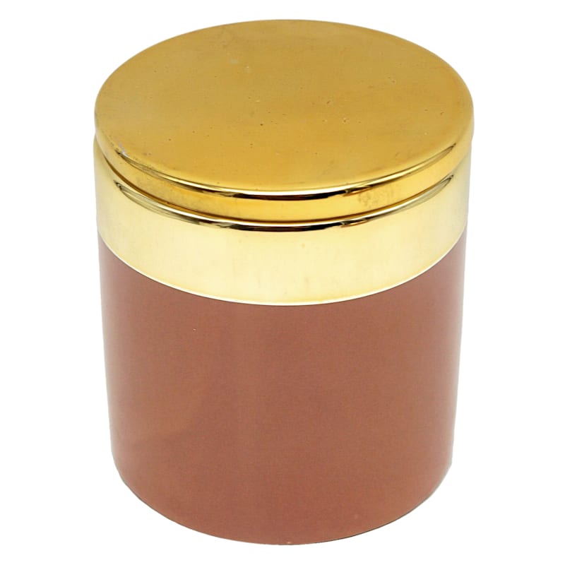 4 3in Pink Ceramic Canister At Home