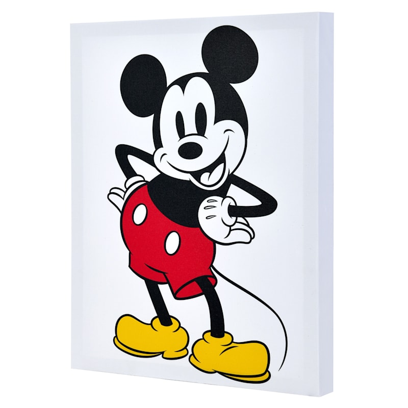 X Mickey Mouse Canvas Wall Art At Home