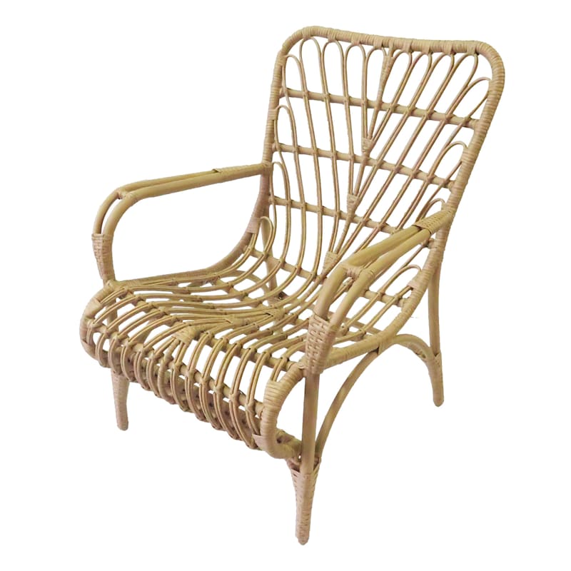 Tahiti All Weather Wicker Outdoor Lounge Chair At Home