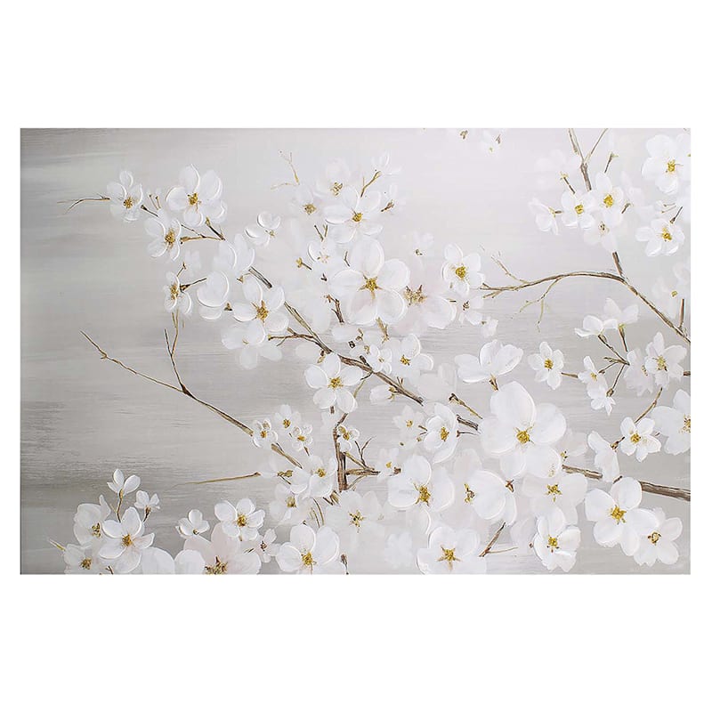 40x30 Cherry Blossoms Canvas Wall Art At Home