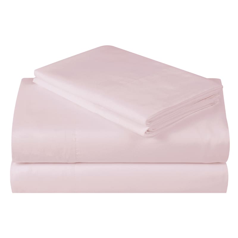 75Gsm Blush Full 4Piece Sheet Set At Home