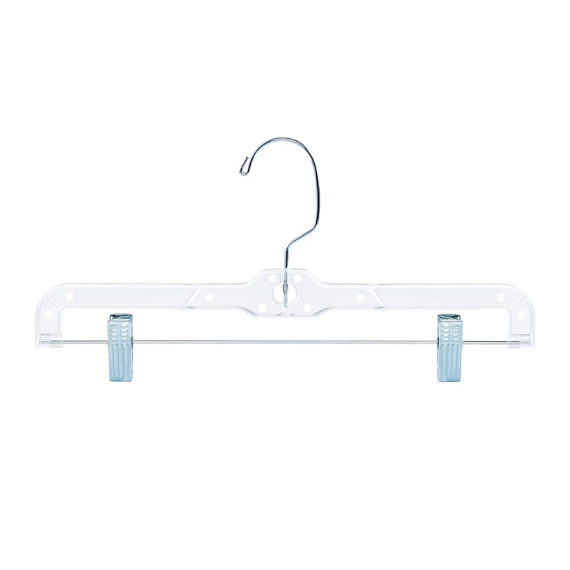3-Piece Pant Hanger with Clips, Crystal