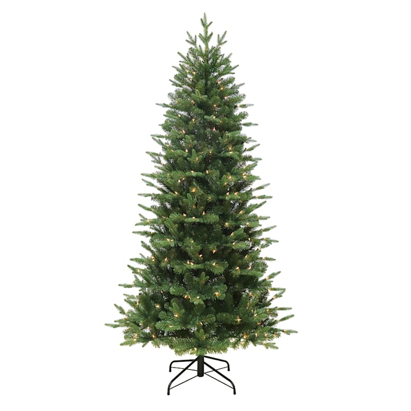 (C50) Pre-lit Braddock Christmas Tree, 7'