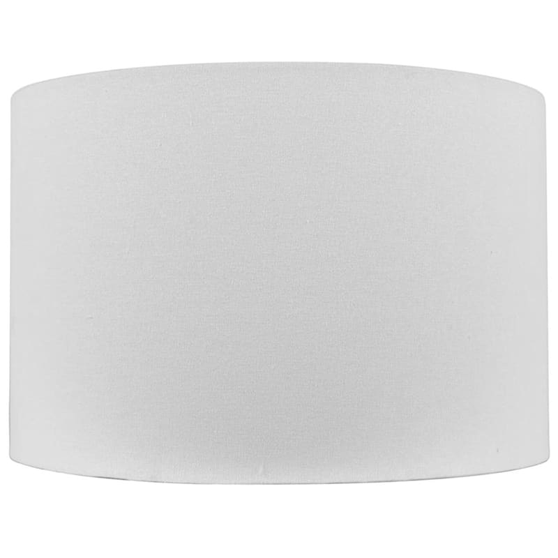 14x14x10 White Drum Lamp Shade At Home, Large White Linen Drum Lamp Shade