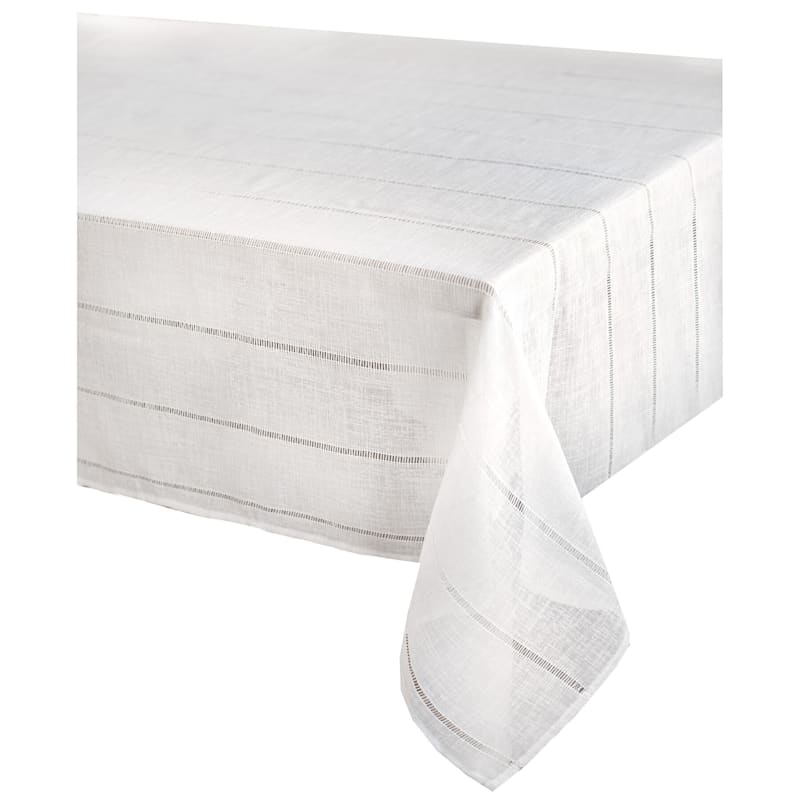 Cori Table Cloth 60X104 White