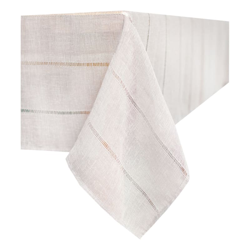 Cori Grey Tablecloth, 60x104