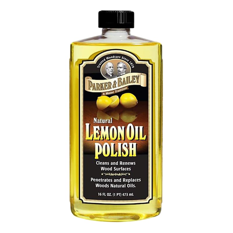 Parker & Bailey Natural Lemon Oil Polish Bottle, 16oz
