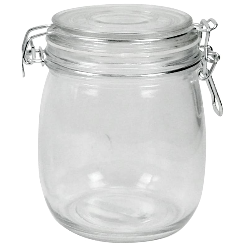 Clear Glass Canister, 8l