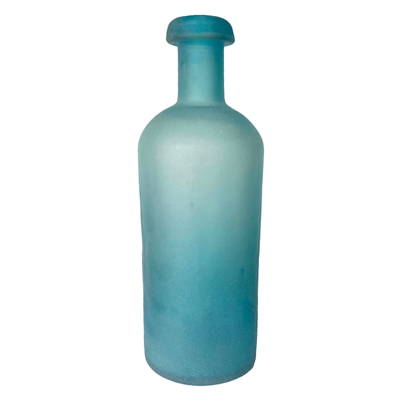 Ty Pennington Seaside Glass Bottle Vase, Large