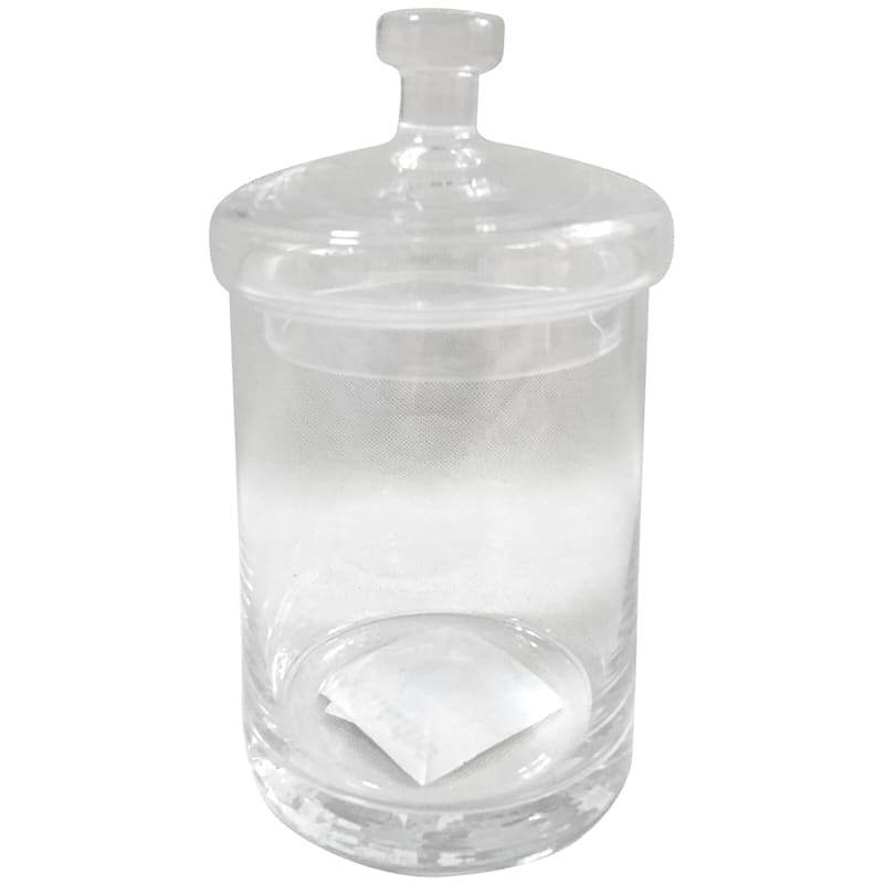 Clear Glass Cylinder Jar, 7"