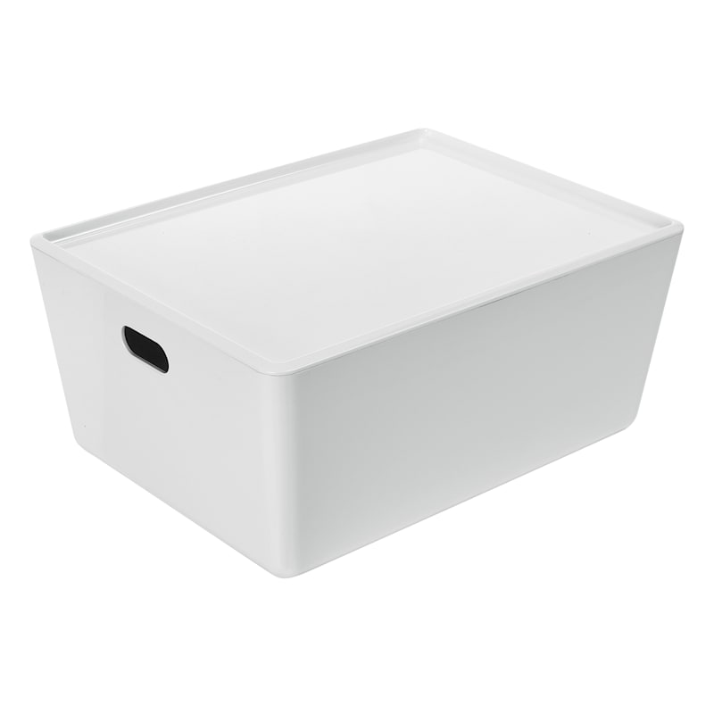 Small Stackable Slide Out Drawer White - Brightroom™