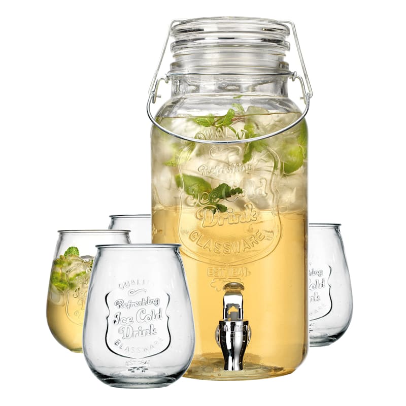 Glass Drink Dispensers: Beverage Dispensers for $12 & Up