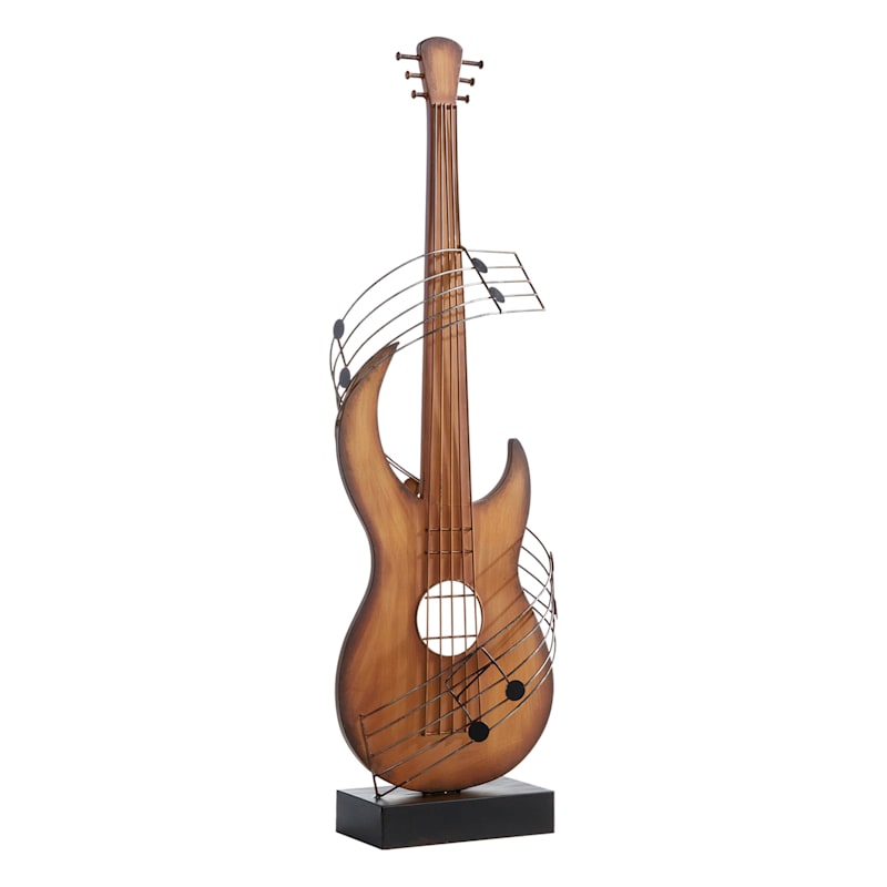 38in. Guitar With Musical Note