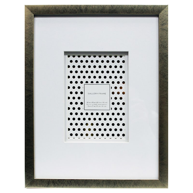 10X13 Matted To 5X7 Champagne Wall Frame