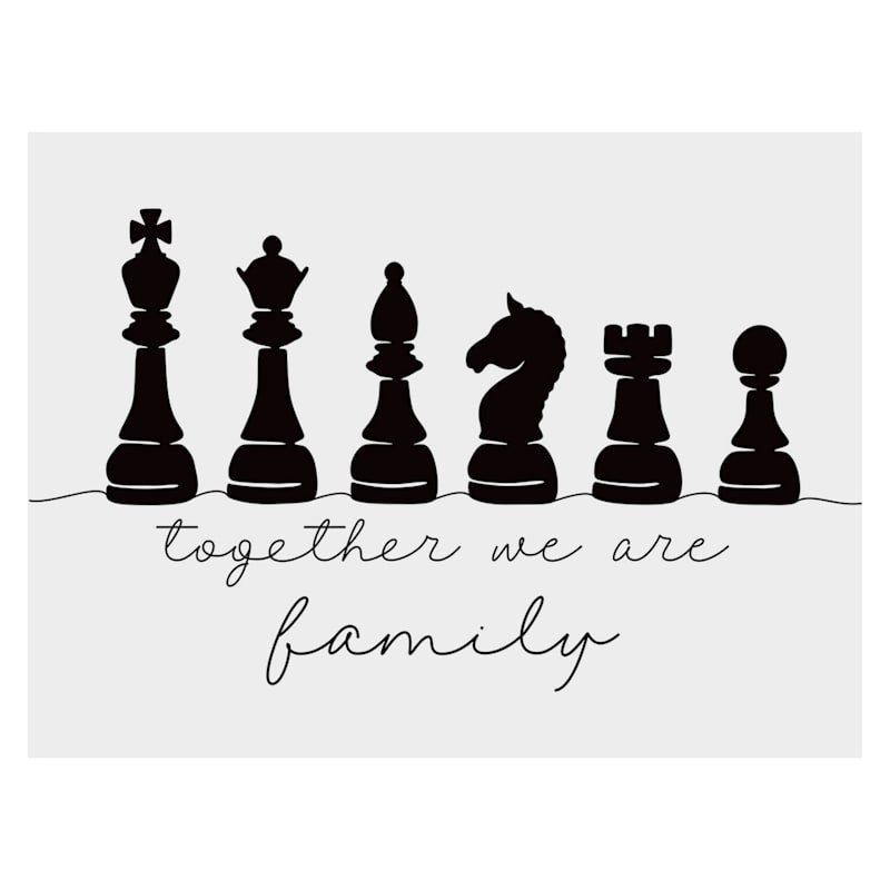 16X12 We Are Family Canvas Wall Art